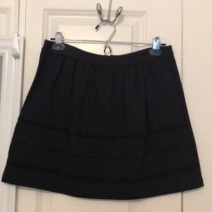 Cute J Crew Factory navy mini skirt